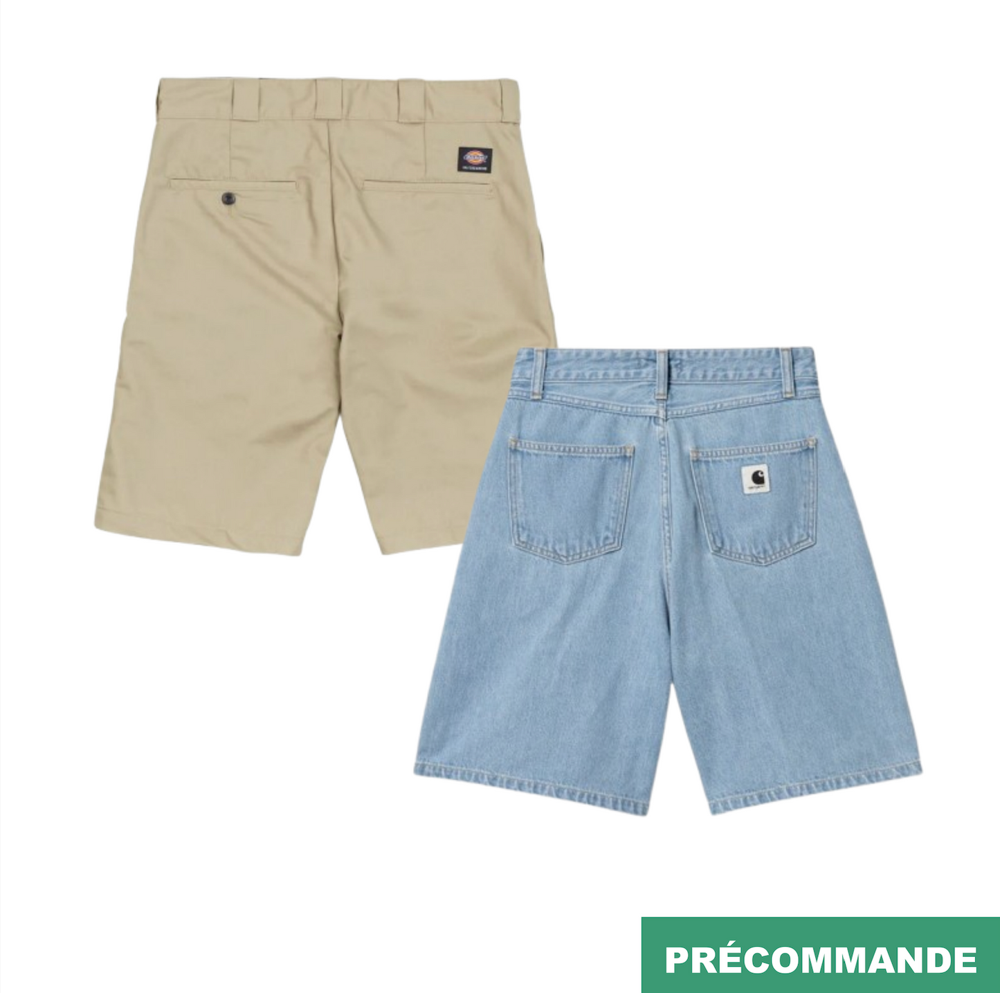 Précommande - Short Carhartt & Dickies