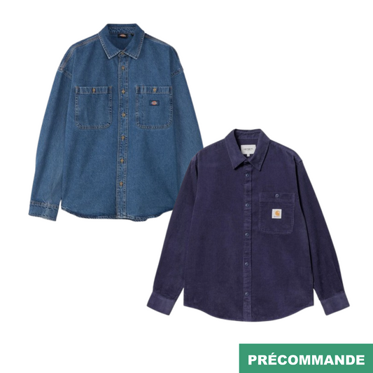 Précommande - Chemise Carhartt & Dickies