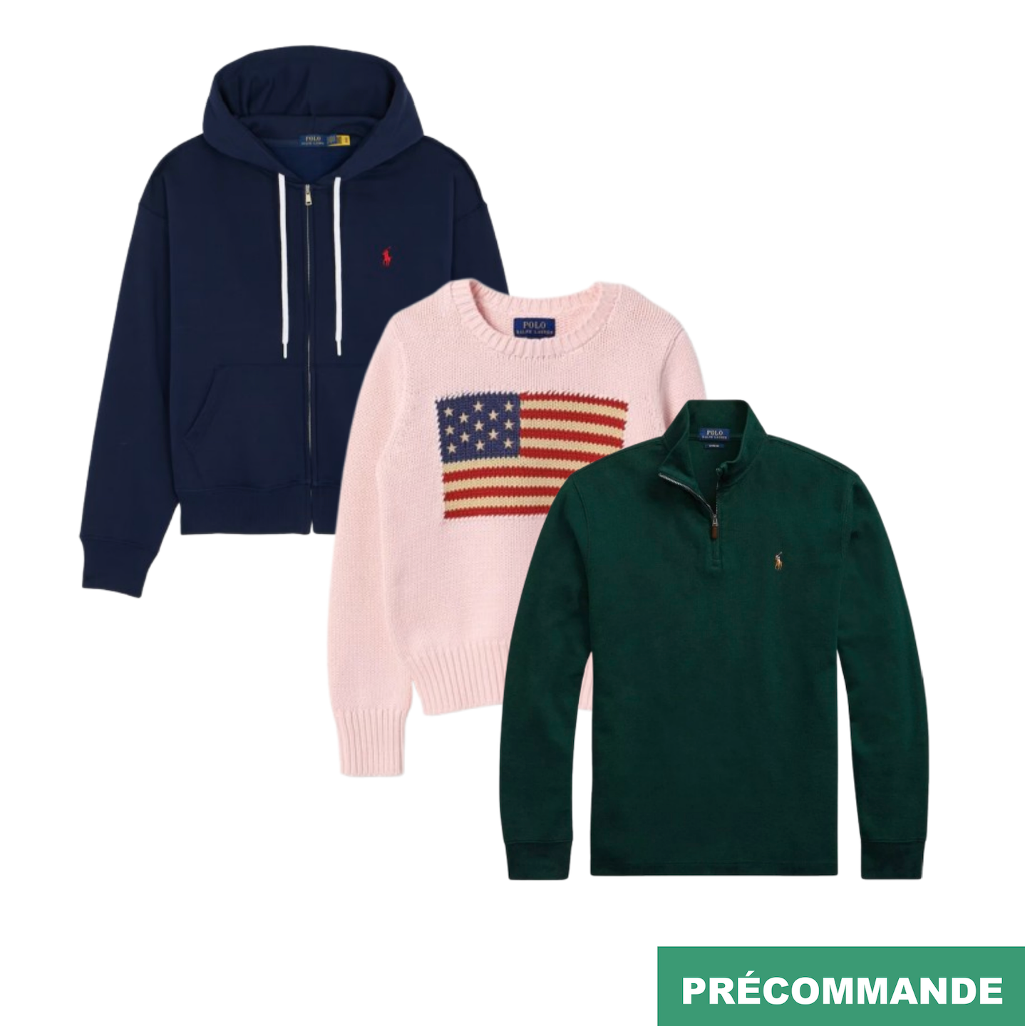 Précommande - Pull Ralph Lauren Premium