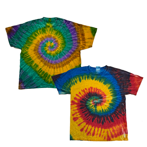 Tie and Dye tee-shirt mix