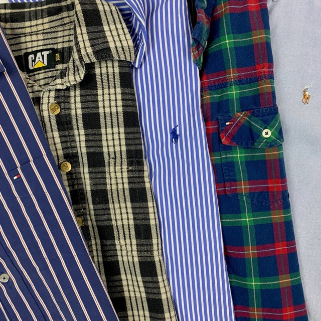 Mix Ralph Lauren shirt + Branded shirt